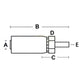A-MW-16-16-AI Hose End, Male Standpipe