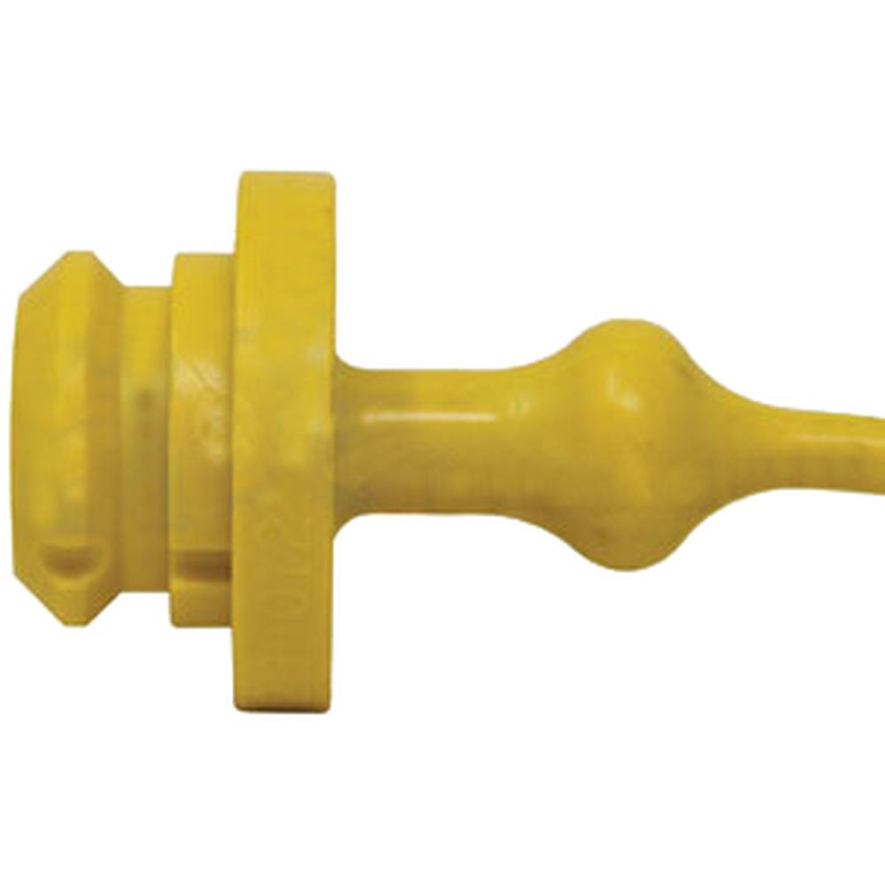 A-P211012-AI Dust Plug, 1/2", Yellow (10 pkg)