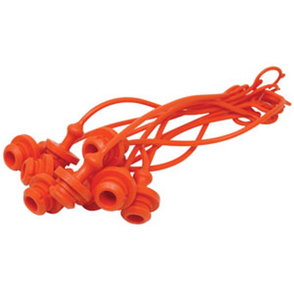 A-P211013-AI Dust Plug, 1/2", Orange (10 pkg)