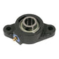A-WGTZ12-I-AI 2 Bolt Flanged Bearing W/ Lock Collar, Re-Lubricatable