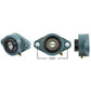 A-WGTZ23-P-AI 2 Bolt Flanged Bearing W/ Lock Collar, Re-Lubricatable