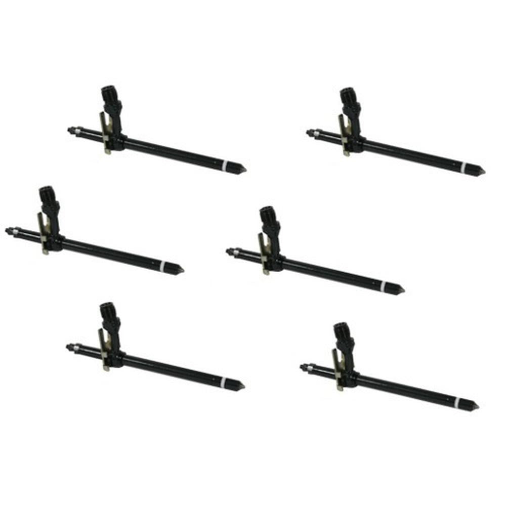 A138322 (6) Fuel Injectors Fits Case Tractor 770 970 1070 1090 1170 1175 1270