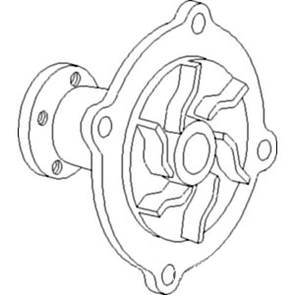 Water Pump Fits Case 870 970 770 1070 A152179-R