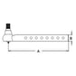 A160197 Tie Rod Fits Case 2090 2094 2290 2294 2390 2394 2590 2594 Tractors
