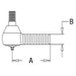 Inner Tie Rod Fits Case/International Harvester Replaces A160200