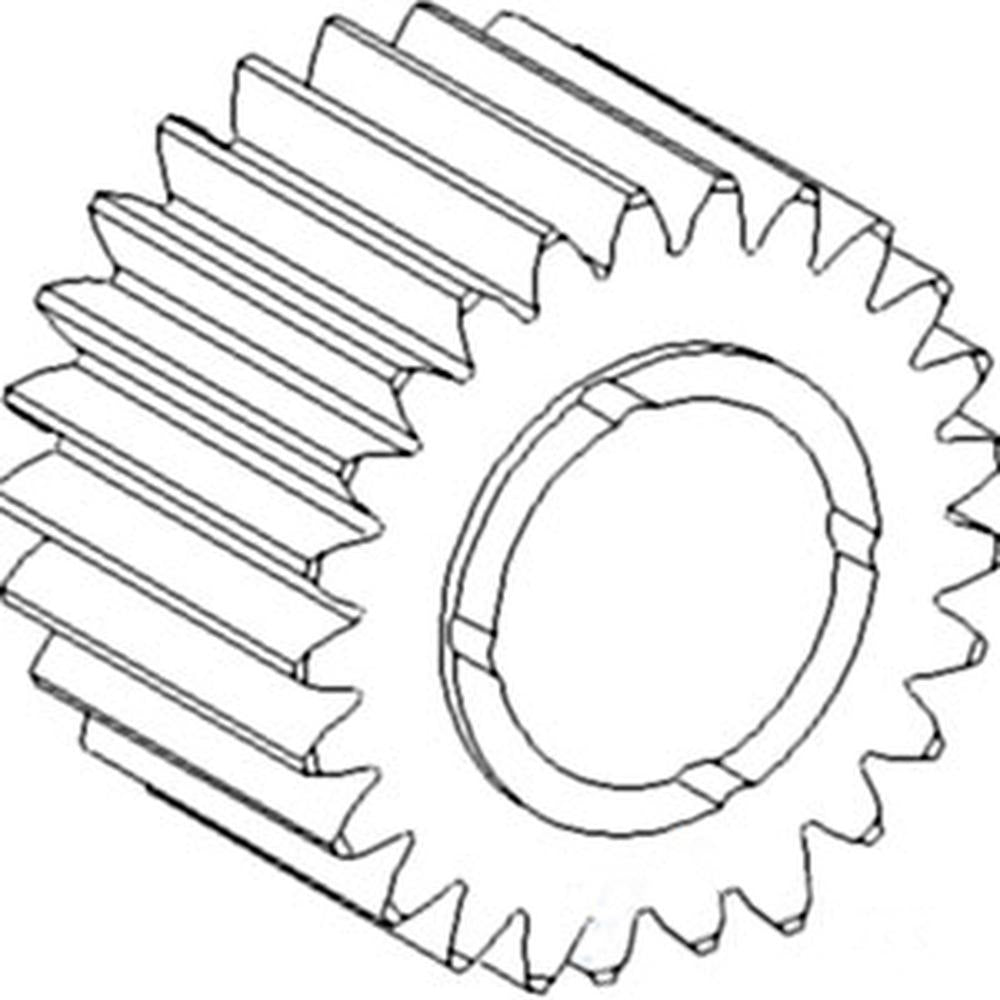 A168166 Planetary Pinion Gear 1450B, 1455B Fits Case 1150B, 1150C, 1150D, 1155D,