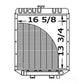 211071 Radiator A173836 Fits Case/IH Skidsteer 1818 Diesel 1825 Gas/Diesel