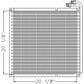 Hydraulic Oil Cooler Fits 1835C 1838 1840 1845C 414084 414084-A A184084 A184084