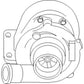 Turbocharger Fits International Replaces 672729C91
