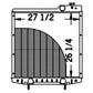 Radiator Fits Case/International Harvester Replaces A189087