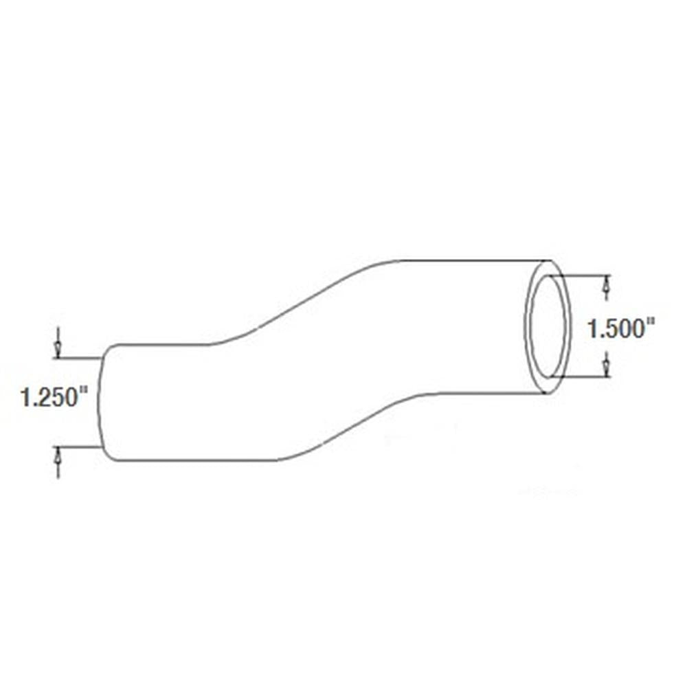 A34438 By-pass Hose Fits Case 1030