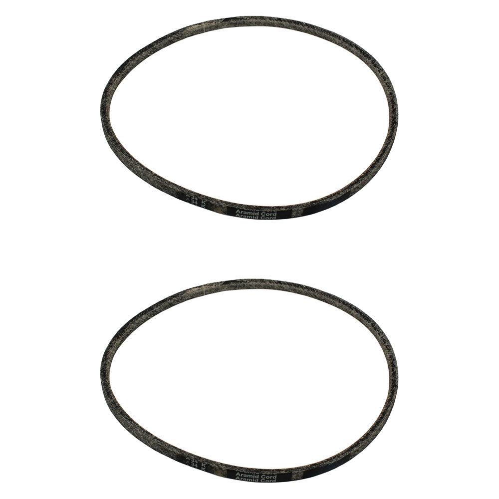 Qty. 2 V-Belt 
 Fits Deutz Replaces 2026081 Made With Aramid