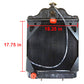 Radiator with Oil Cooler Fits Case/International Harvester Replaces A35583
