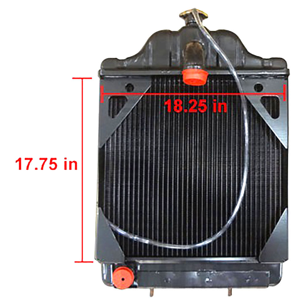 Radiator with Oil Cooler Fits Case/International Harvester Replaces A35583