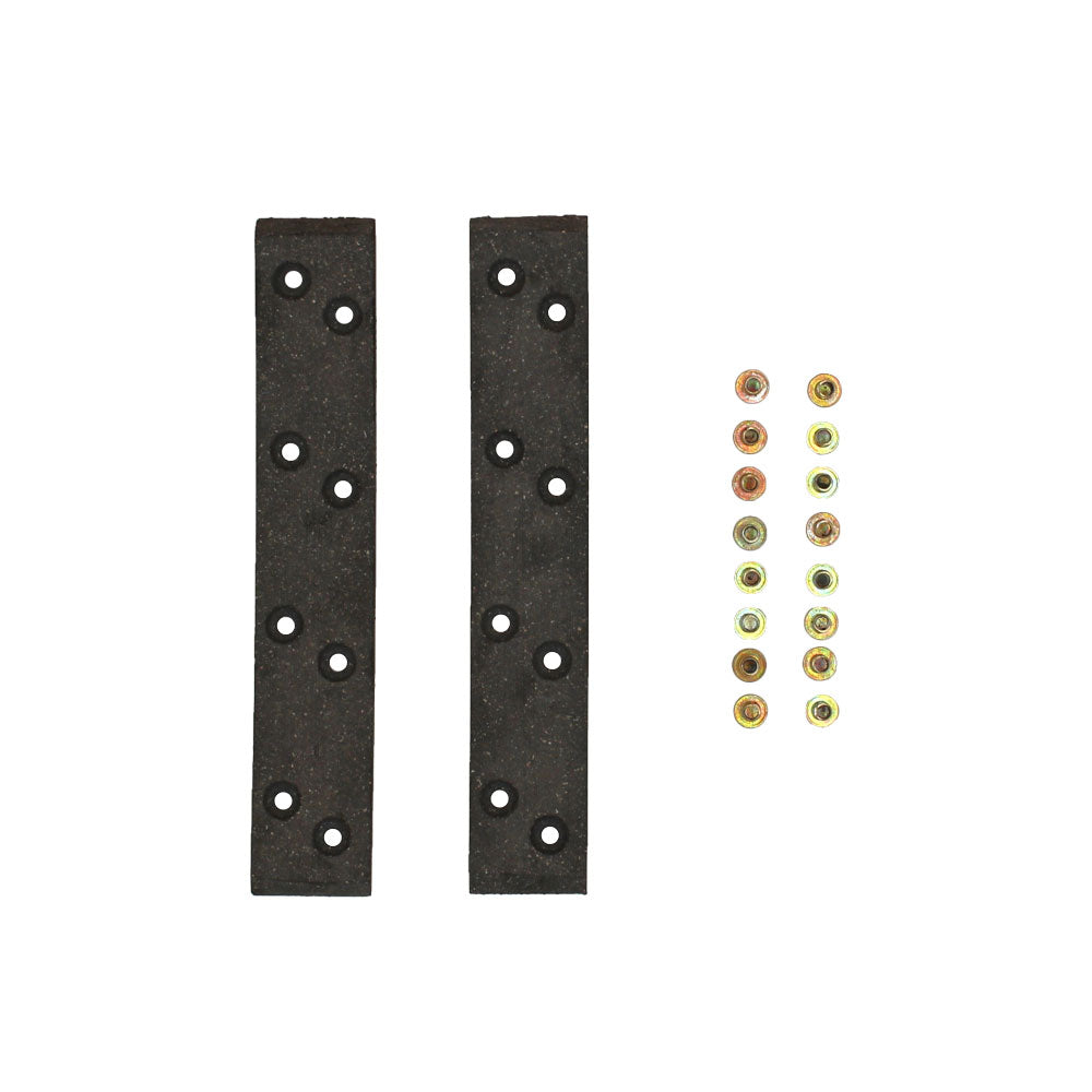 Aftermarket Brake Lining Set With Brass Rivets 430 thru 580C Fits Case