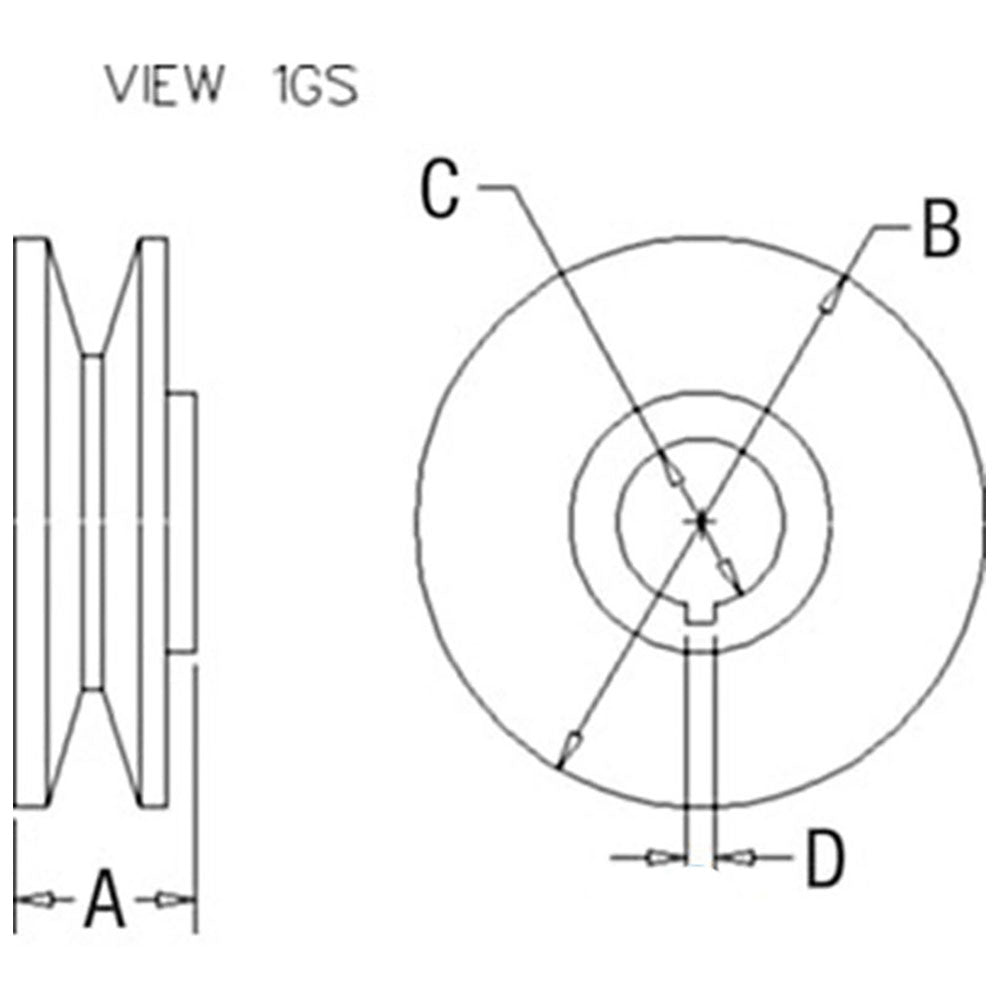 Alternator Pulley Fits 1070 1175 1270 1370 1570 2090 2094 2290 2390 2590 870 970