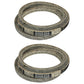 Qty 2: V-Belt - 1/2" x 51" 
 Fits MTD Replaces 01007015P Made with Aramid