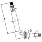 A57274 Fits Case David Brown Tractor Right Hand Spindle 730 830 930 1030