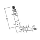 A57441 New LH / RH Spindle Fits Case Tractor 730 830 930 1030