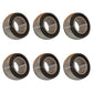 Qty 6: Round Bore Heavy Disc Bearing
 Fits John Deere Replaces AA28184