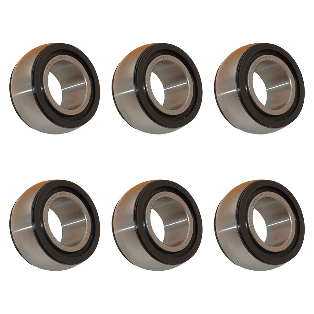 Qty 6: Round Bore Heavy Disc Bearing
 Fits John Deere Replaces AA28184