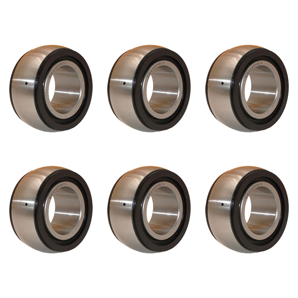 Qty 6: Round Bore Heavy Disc Bearing
 Fits John Deere Replaces AA28184