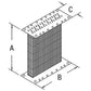 Radiator Core Fits John Deere Replaces AB4666R