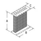 AC1109R Radiator Core Fits John Deere Tractor GP (SN 200111 - 226401) C1017R
