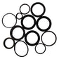 AC15673 Hydraulic Cylinder Seal Kit Fits John Deere Loader 48 Bucket