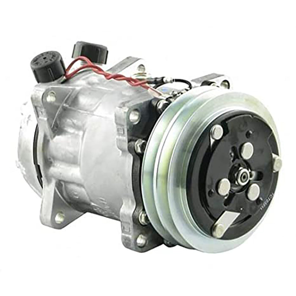 Sanden Compressor with Clutch Fits Ford/New Holland Replaces ACA10-0069