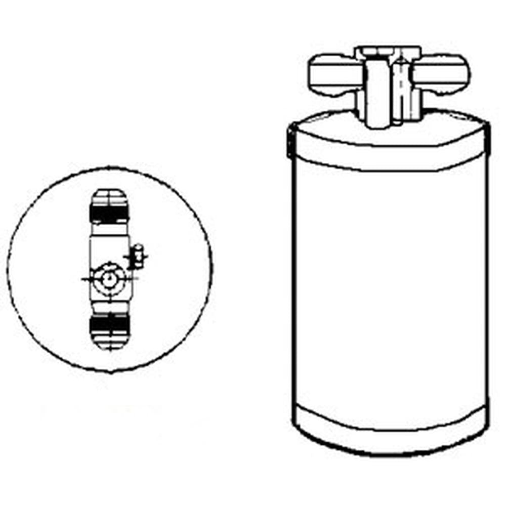 Receiver Drier Fits Massey Ferguson 362 382 383 393 396 670 690 698 3700564M1