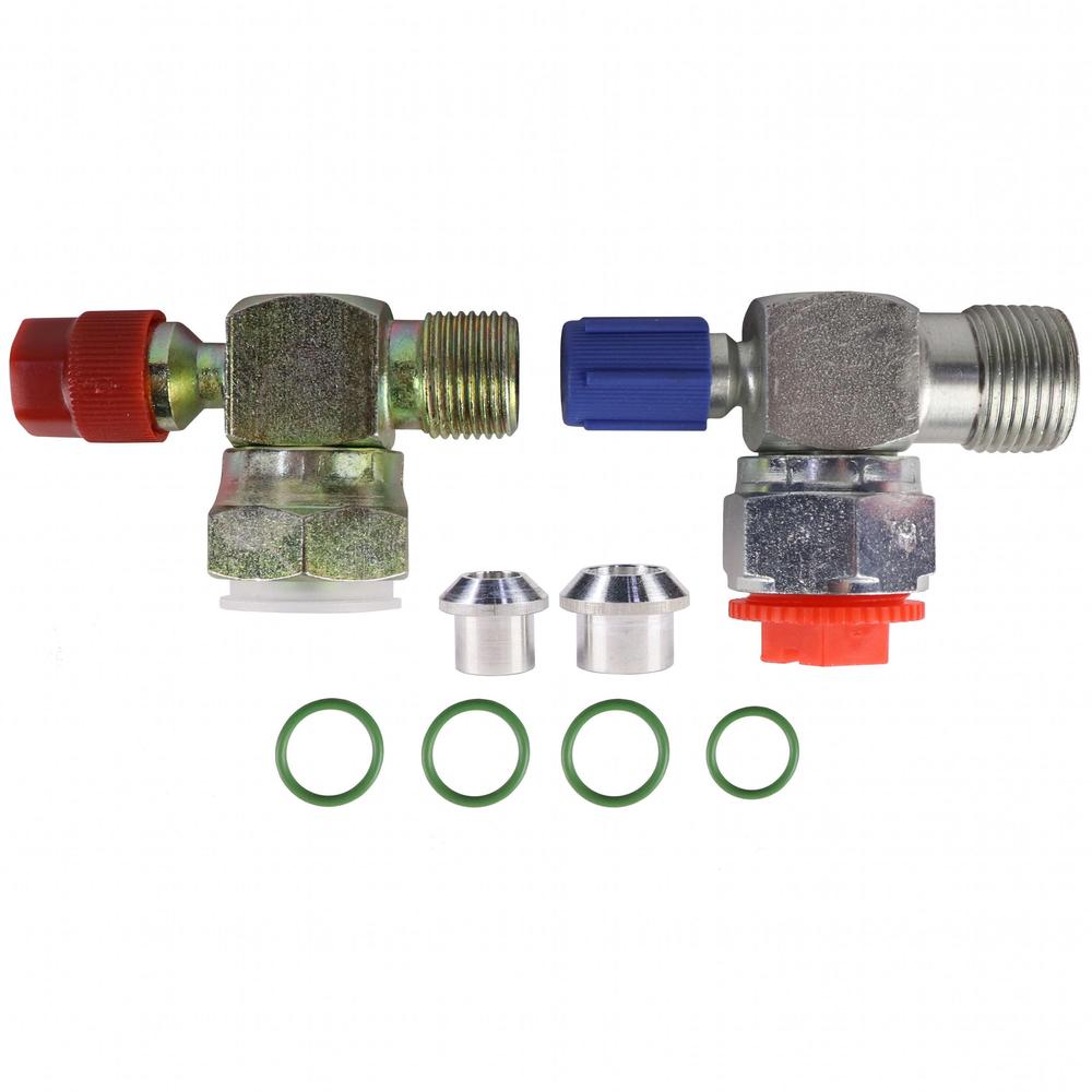 Tube O-Ring to O-Ring or Flare Service Valve Kit Fits International