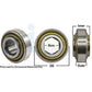 W208PP21 Roller Ball Bearing Fits John Deere Combine 330 335 375 430 385
