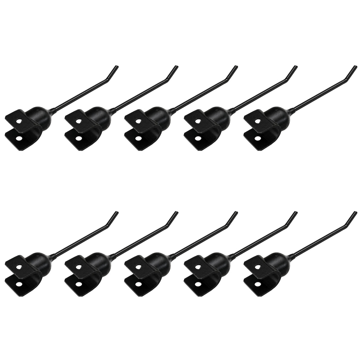 Set of Ten Rubber Mount Rake Teeth AE47389 Fits John Deere 74 672 660 652 54 64