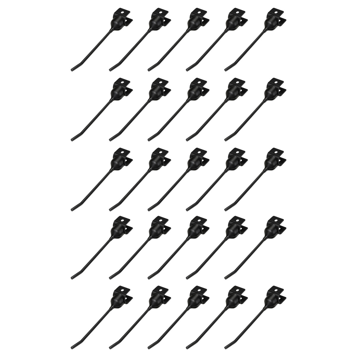 Qty 25: Rubber Mount Rake Tooth Fits John Deere Replaces 96R4