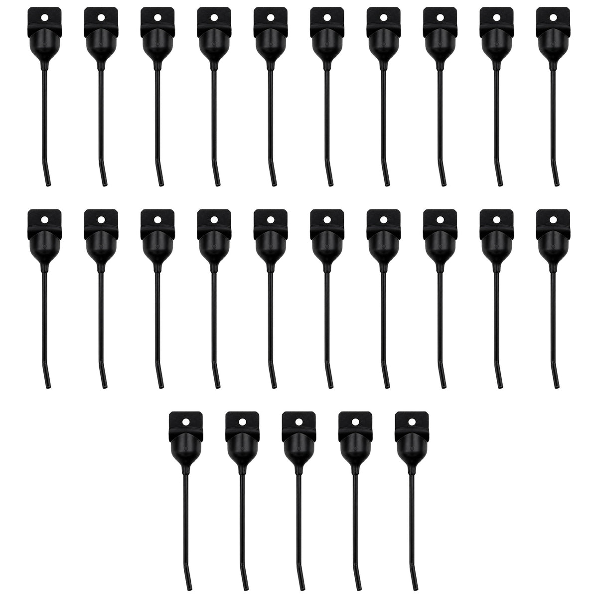 Qty 25: Rubber Mount Rake Tooth Fits John Deere Replaces 96R4