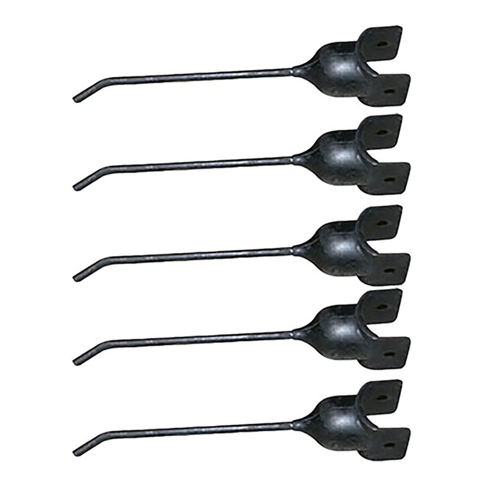 Qty 5: Rubber Mount Rake Tooth Fits John Deere Replaces 96R4