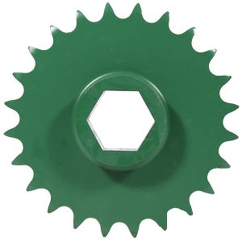 AE54301 24 Tooth Starter Roll Sprocket Fits John Deere BALER 446 457 466 547 568