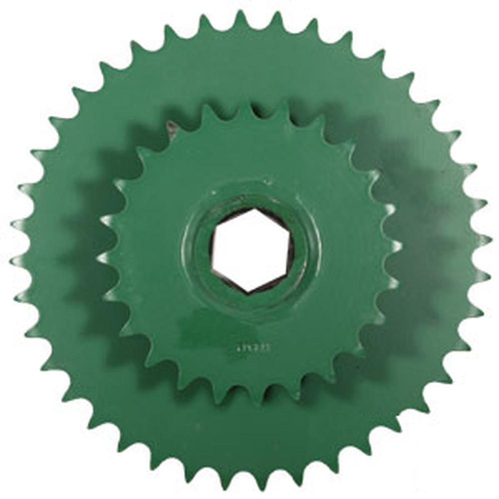 AE54302 New Lower Drive Roller Fits John Deere 446 447 448 456 457 458 466 +