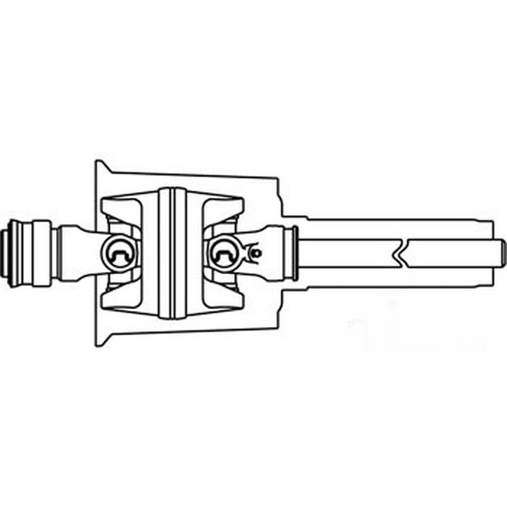 AE74295 New Front Half CV with Male Shaft Driveline Fits John Deere 447 457 547