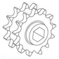 Sprocket - Double Drive Fits John Deere 468 568 AE74597