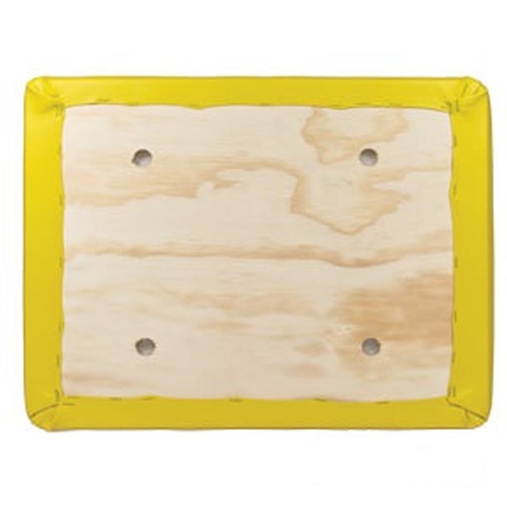 Yellow Wood Base Seat Cushion Fits John Deere Replaces 22CY