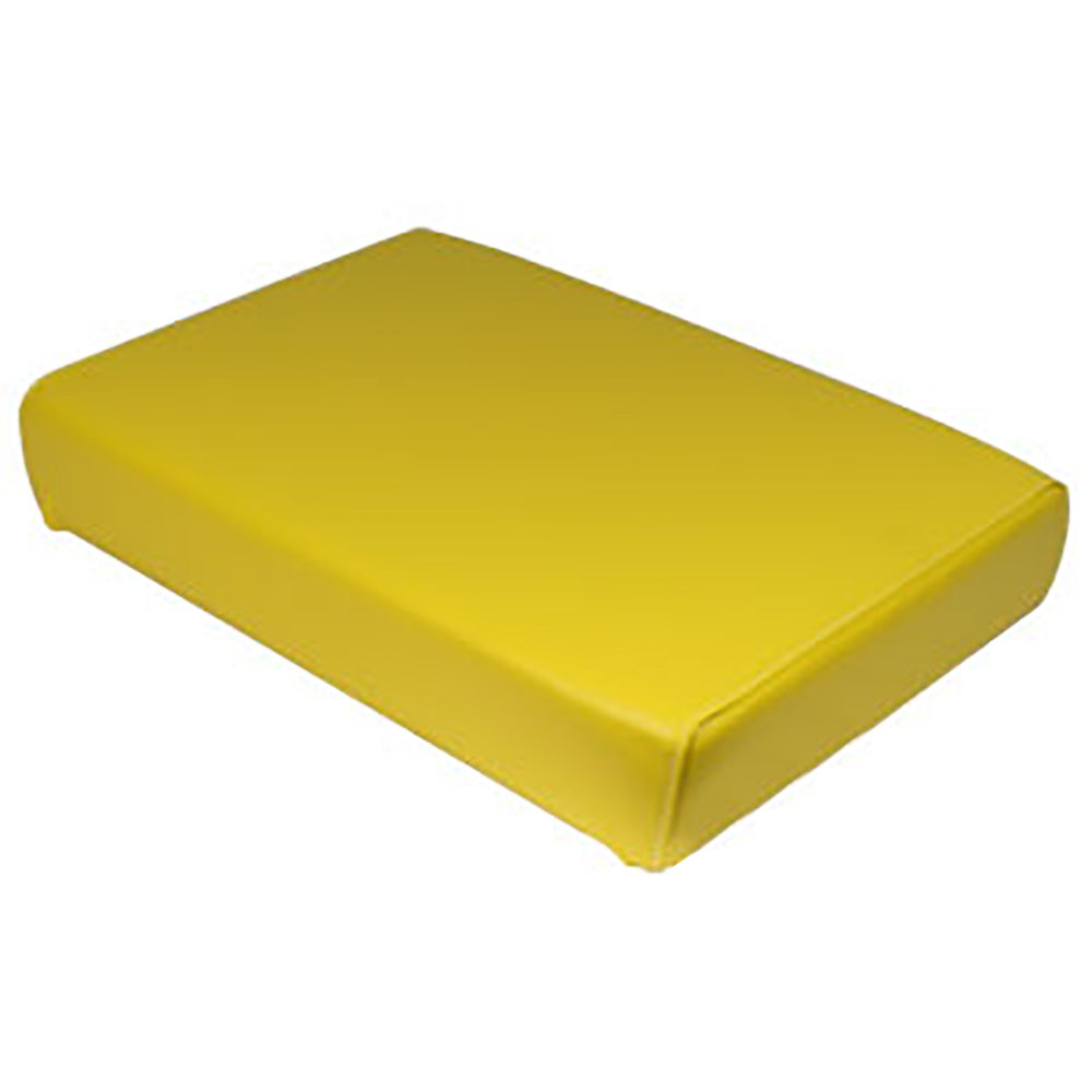 Yellow Bottom Seat Cushion w/ Wood Base Fits John Deere Replaces AF3270R