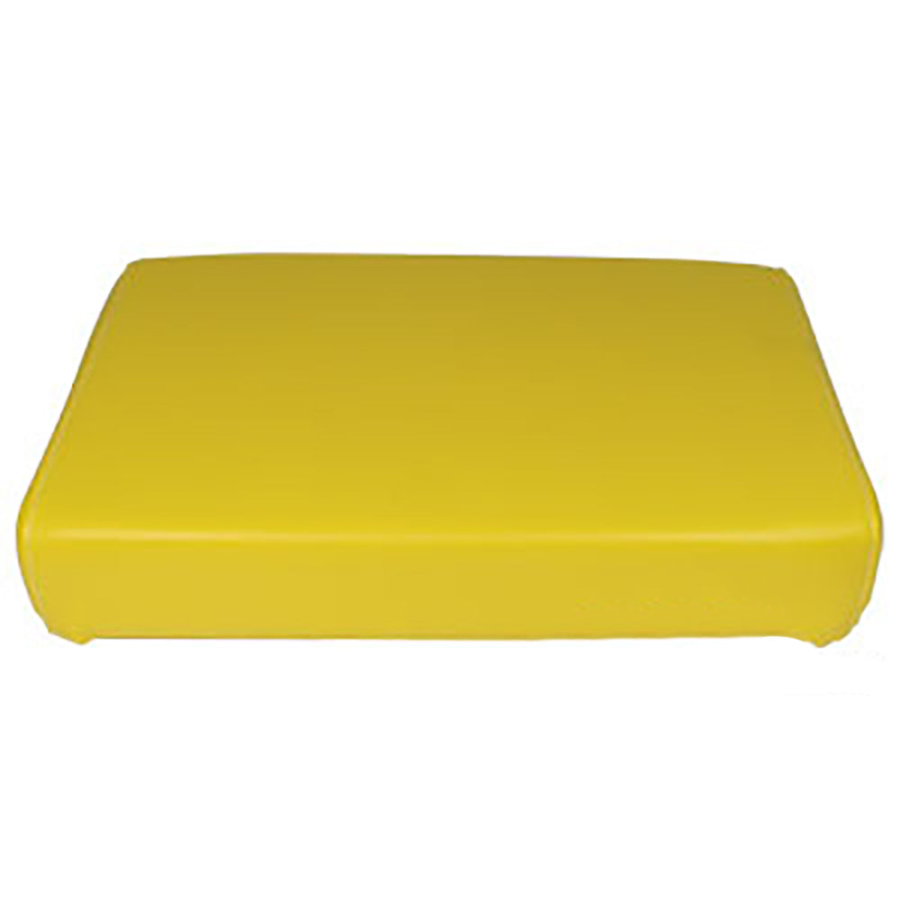 Yellow Bottom Seat Cushion w/ Wood Base Fits John Deere Replaces AF3270R