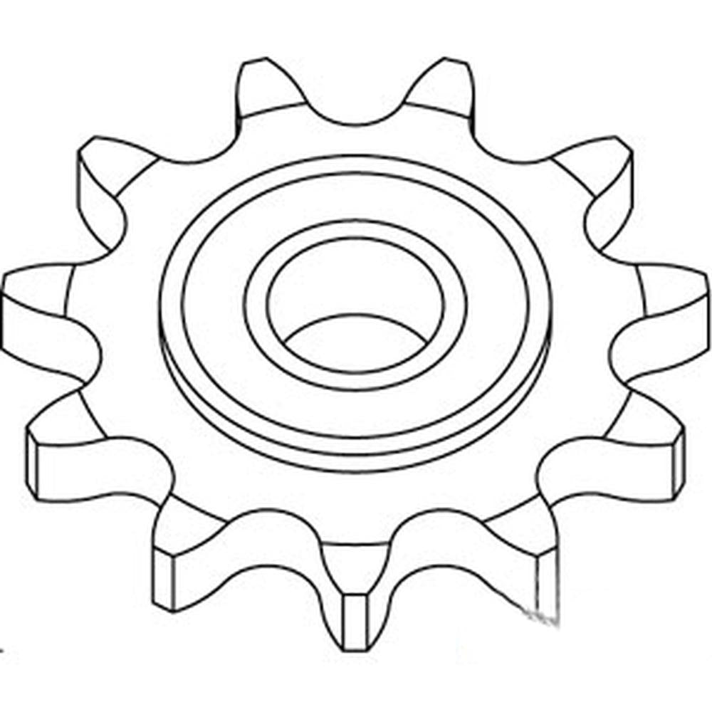 AE13630 AFH205820 Baler Pickup Idler Sprocket Fits John Deere 330 410 457 550 56
