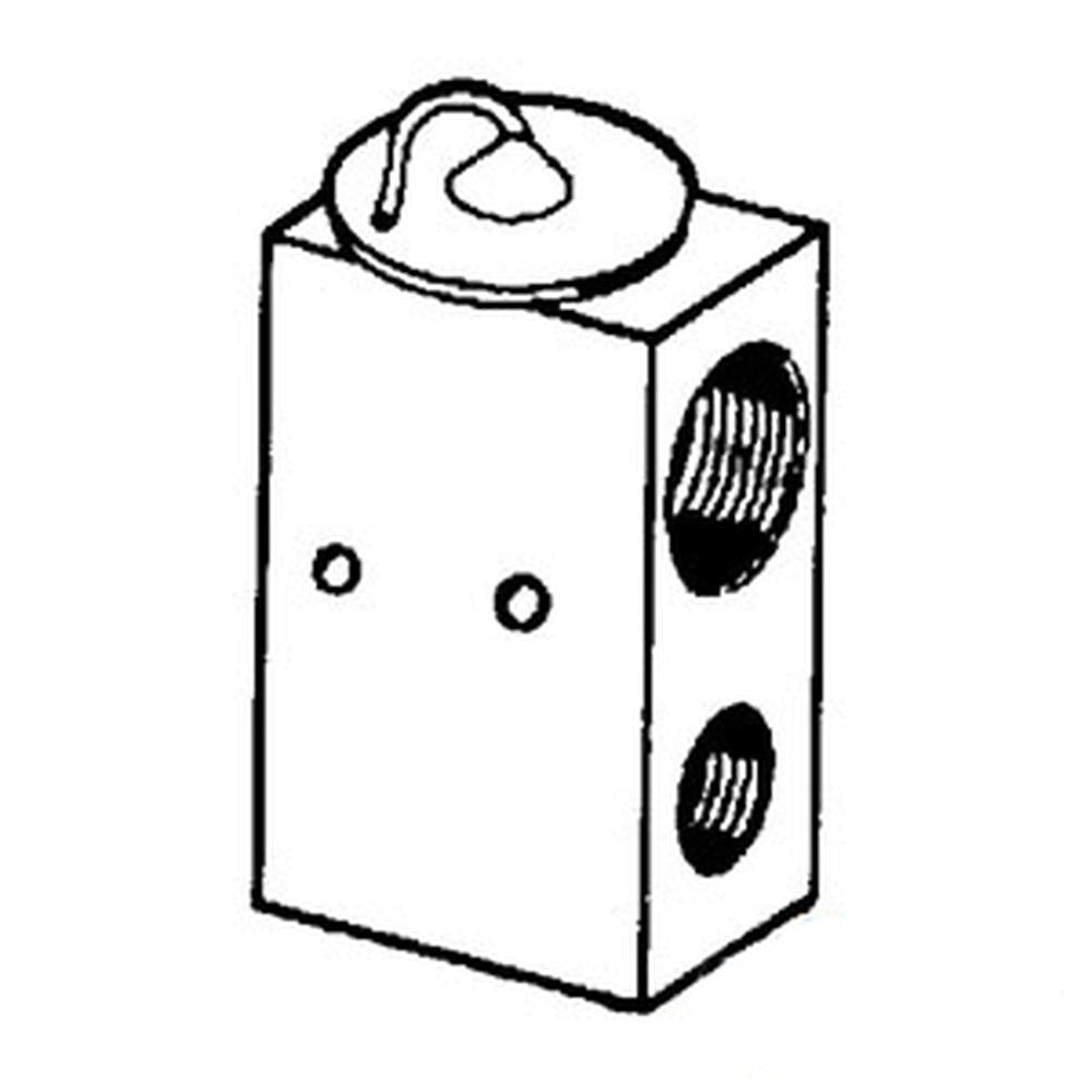 Block Type Expansion Valve Fits Massey Ferguson Replaces 3901517M1