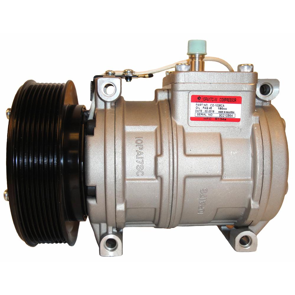 AH169875 Compressor Nippondenso Style Fits John Deere 5410 5510 7200 ++ Tractors