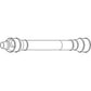 Countour Master Header Drive Shaft Fits John Deere Replaces 14007631