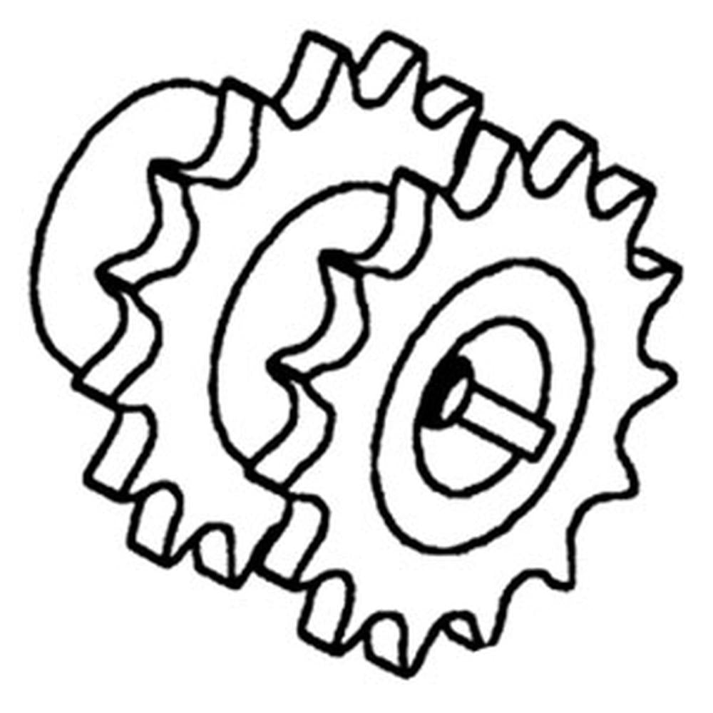 WN-AH87249 Sprocket, Straw Walker Drive Fits John Deere 6600 7700
