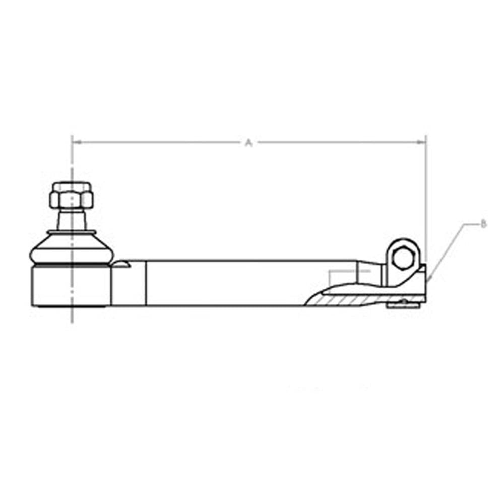 Fits John Deere TIE ROD RH AL110956 6400L,6400 (European Model),6300L